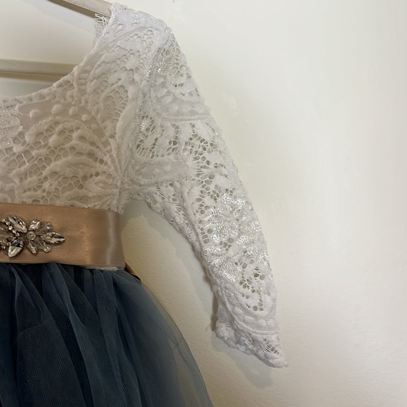 Beautiful occasion/flower girl dress - Picture 3 of 6